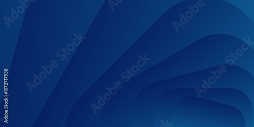 A dark blue, abstract image with curved lines.