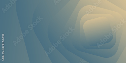 A muted light beige and gray abstract design with layered shapes.