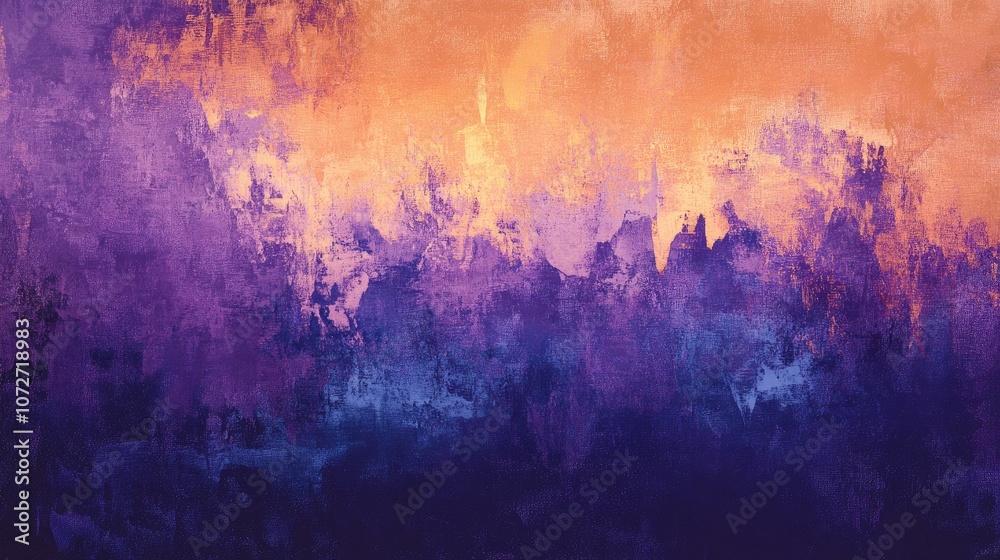 Abstract Colorful Texture with Warm and Cool Tones