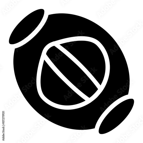 Peanut Solid Icon