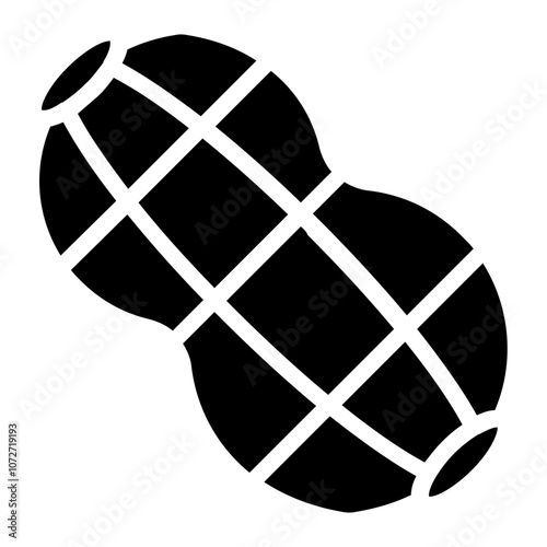 Peanut Solid Icon