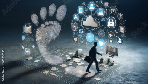 Digital footprint awareness - fundamental of cybersecurity