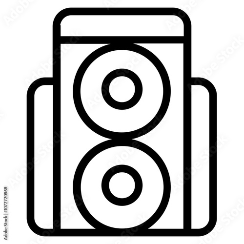 Speaker Line Icon