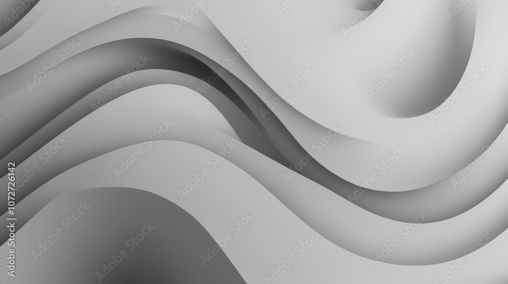 Abstract Gray Wavy Background, 3D Rendering, Minimalist Design, Modern Architecture, Geometric Shapes, Curve Lines, Abstract Texture, Digital Art, Graphic Design Abstract Gray Wavy Background, 3D Rendering, Minimalist Design, Modern Architecture, Geometric Shapes, Curve Lines, Abstract Texture, Digital Art, Graphic Design