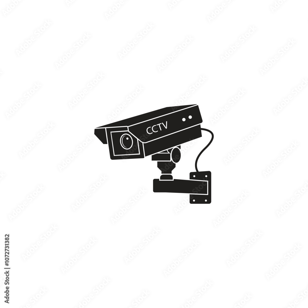 Fixed CCTV, Security Camera Icon Vector Template Illustration Design Fixed CCTV, Security Camera Icon Vector Template Illustration Design