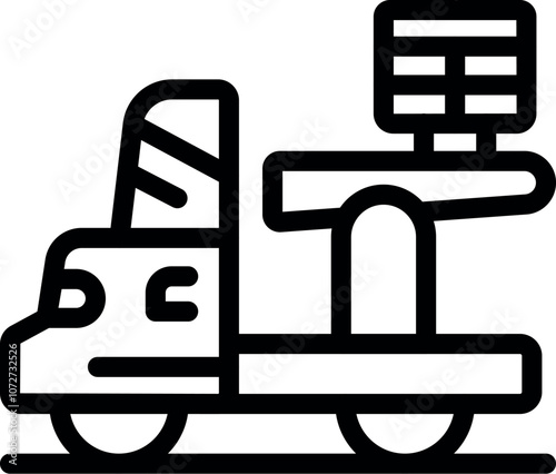 Solar panel delivery truck transporting photovoltaic modules for sustainable energy solutions