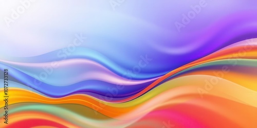 Abstract background of colorful wave motion surface with vibrant colors, wave, fluid, design