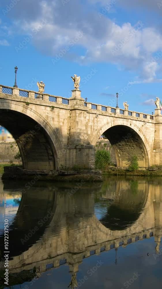 Castel Sant Angelo or Mausoleum of Hadrian in Rome Italy ,built in ancient Rome, it is now the tourist attraction of Rome Italy. Castel Sant Angelo was once the tallest building of Rome. Castel Sant Angelo or Mausoleum of Hadrian in Rome Italy ,built in ancient Rome, it is now the tourist attraction of Rome Italy. Castel Sant Angelo was once the tallest building of Rome.