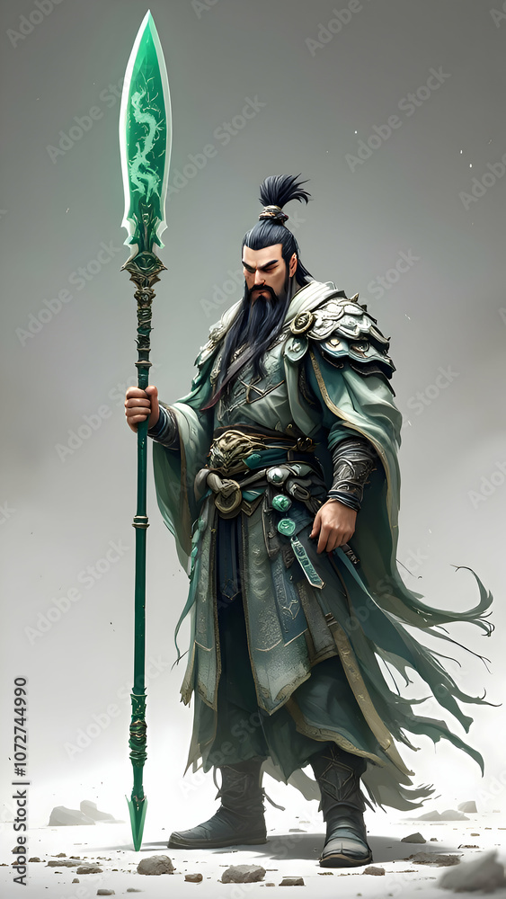 Guan Yu character from Chinese legend Guan Yu character from Chinese legend