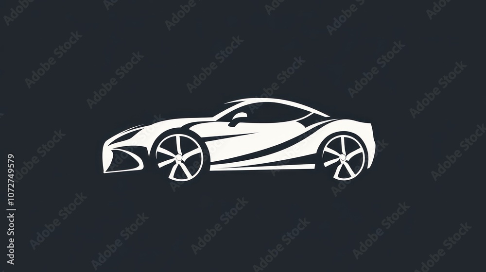 Sport Car Illustration Sport Car Illustration
