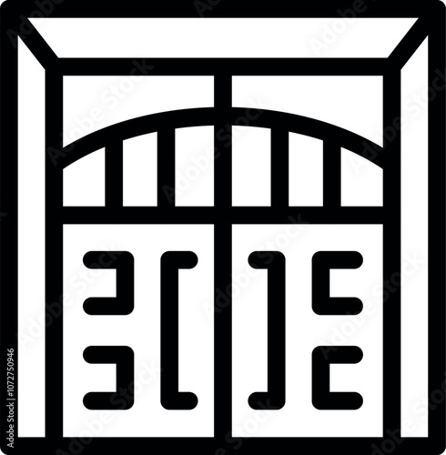 Protecting property and enhancing curb appeal, gate offers robust security and privacy