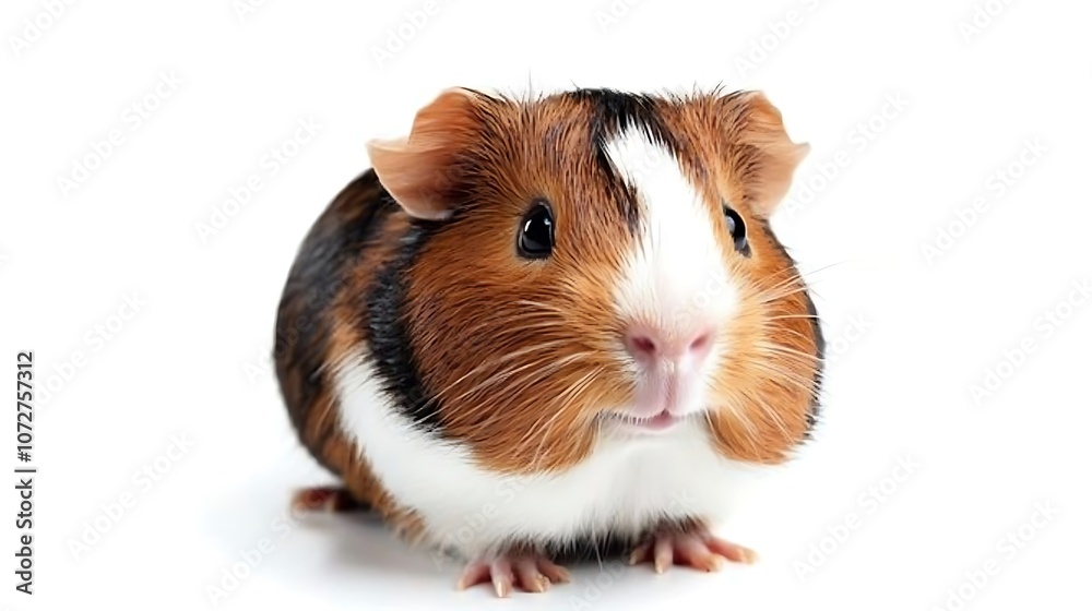 Portrait of a Curious Guinea Pig Portrait of a Curious Guinea Pig