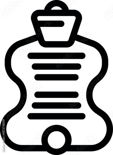 Classic hot water bottle offering warmth and pain relief, perfect for cozy nights or soothing aches