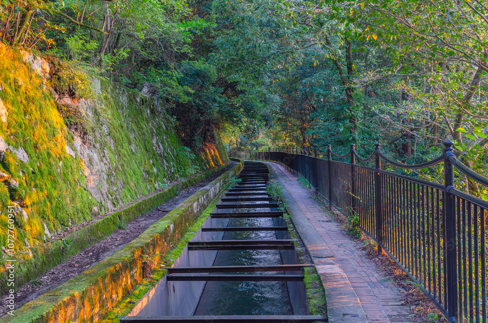 京都の蹴上の琵琶湖疏水