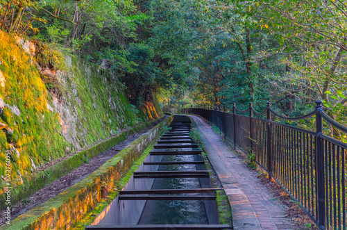 京都の蹴上の琵琶湖疏水