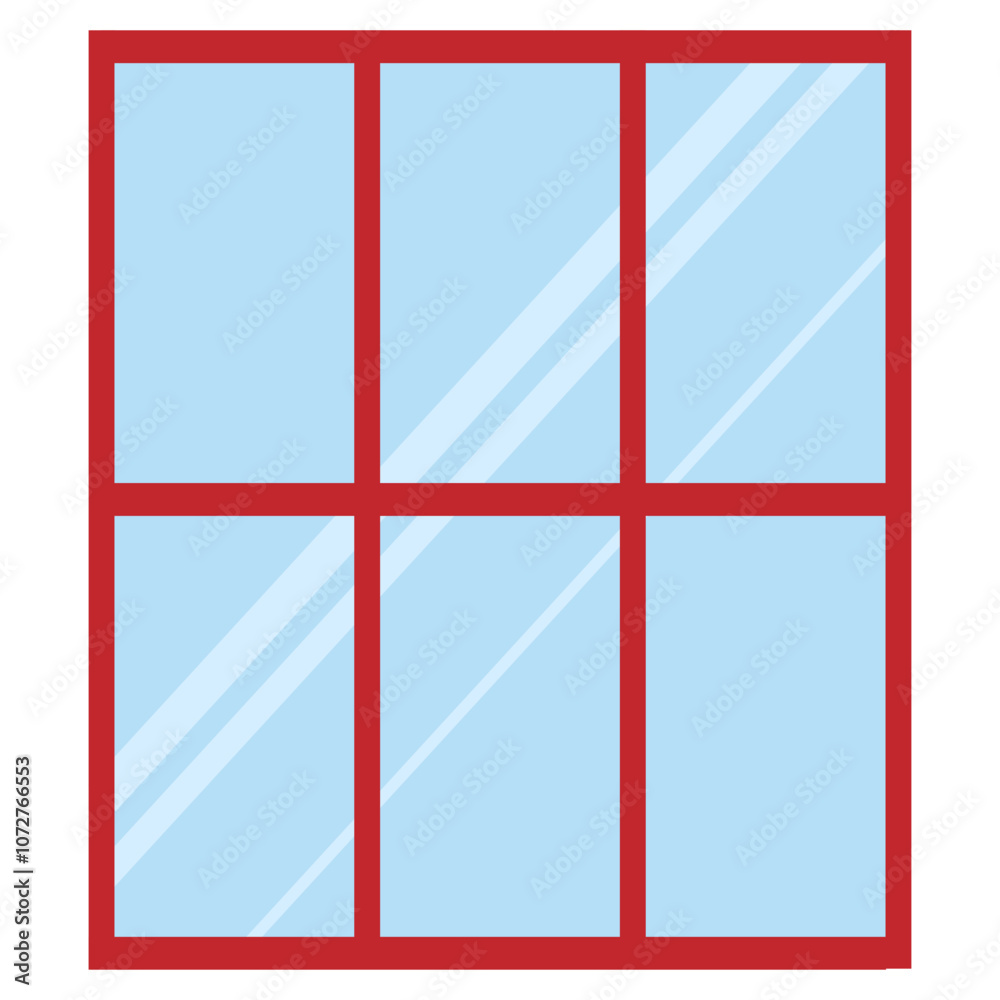 Fototapeta premium window on a wall