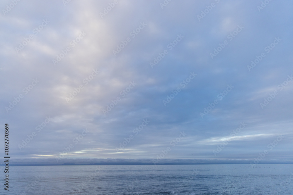 Serene Ocean and Sky View from Vancouver Island Serene Ocean and Sky View from Vancouver Island