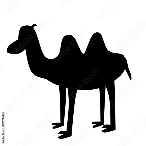  vector illustration of a camel