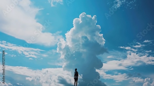 Capturing the Beauty of Blue Sky and White Clouds in Photography