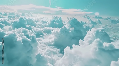 Capturing the Beauty of Blue Sky and White Clouds in Photography