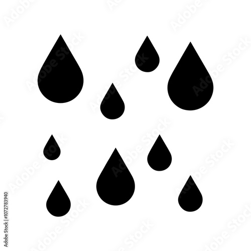 drop of water glyph icon