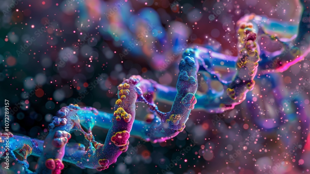 CRISPR and Epigenome Editing Conceptual Visualization CRISPR and Epigenome Editing Conceptual Visualization