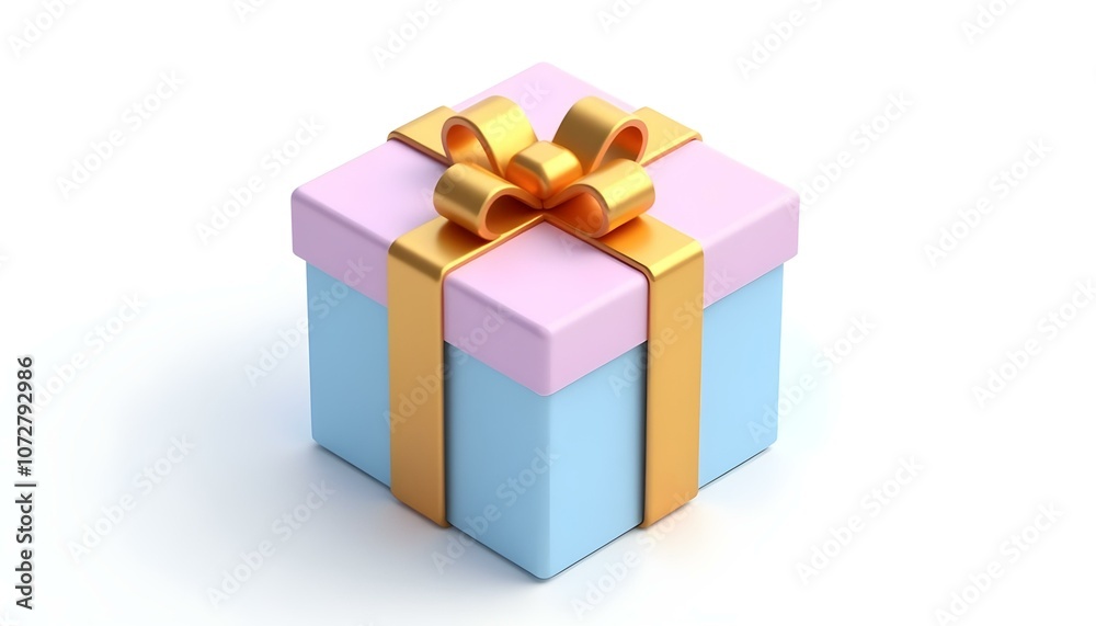 Obraz premium Gift box on a white background