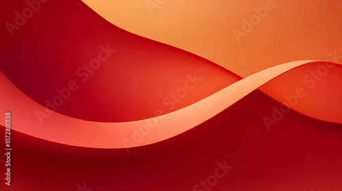 red ribbon background