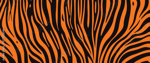 Eye-catching tiger stripes in bold hues