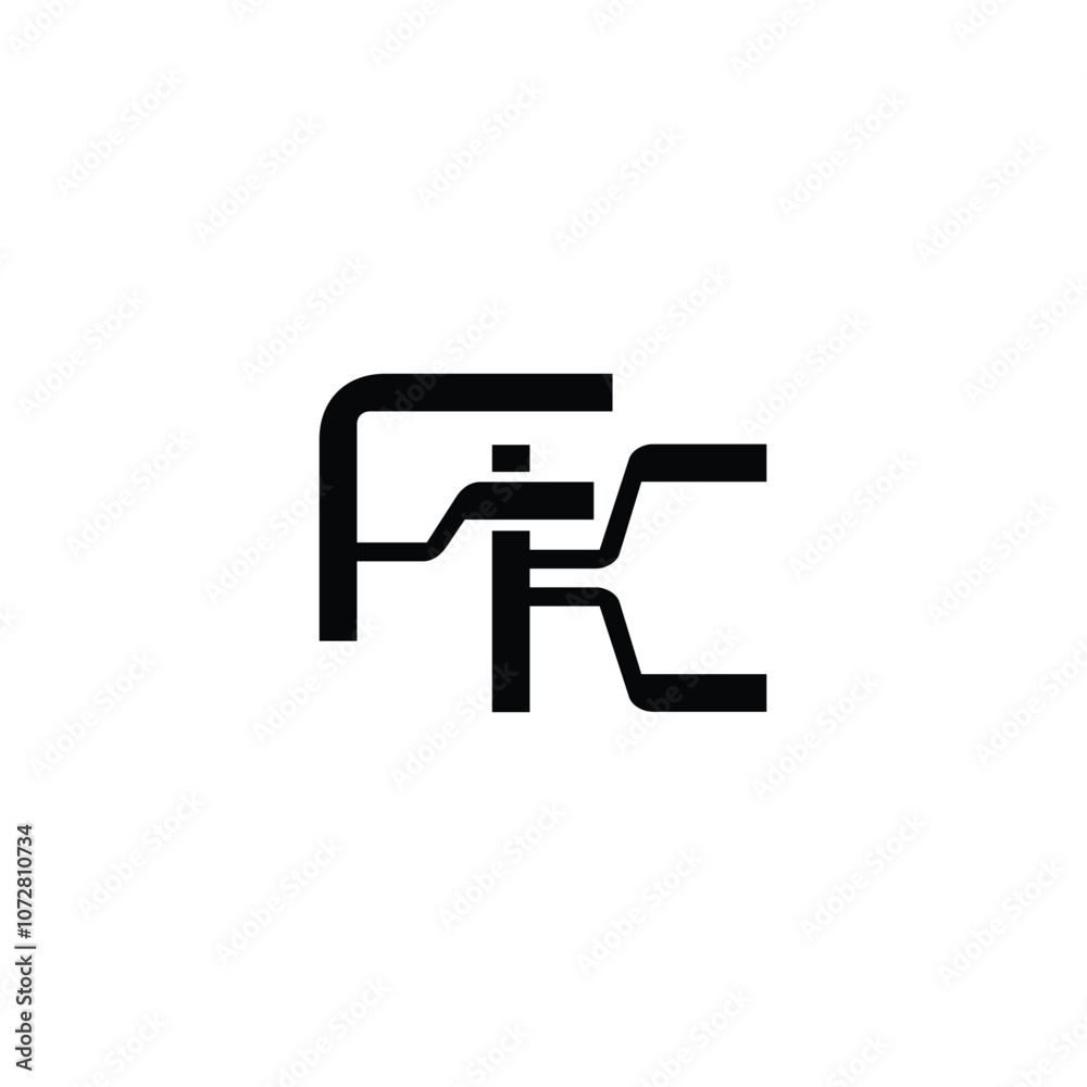 FK monogram logo design letter text name symbol monochrome logotype alphabet character simple logo FK monogram logo design letter text name symbol monochrome logotype alphabet character simple logo