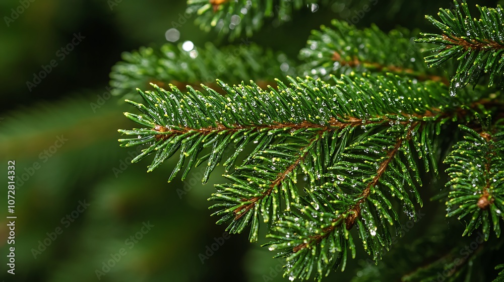 Discover the beauty of fresh evergreen pine needles Discover the beauty of fresh evergreen pine needles