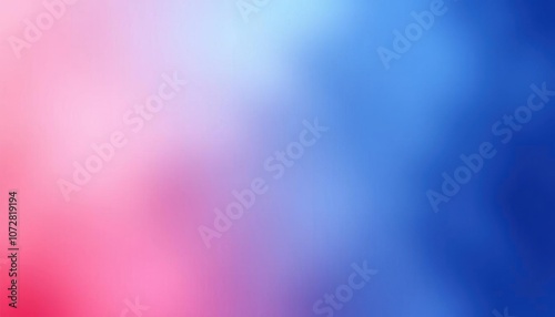 a close up of a red and blue background with a blurry background