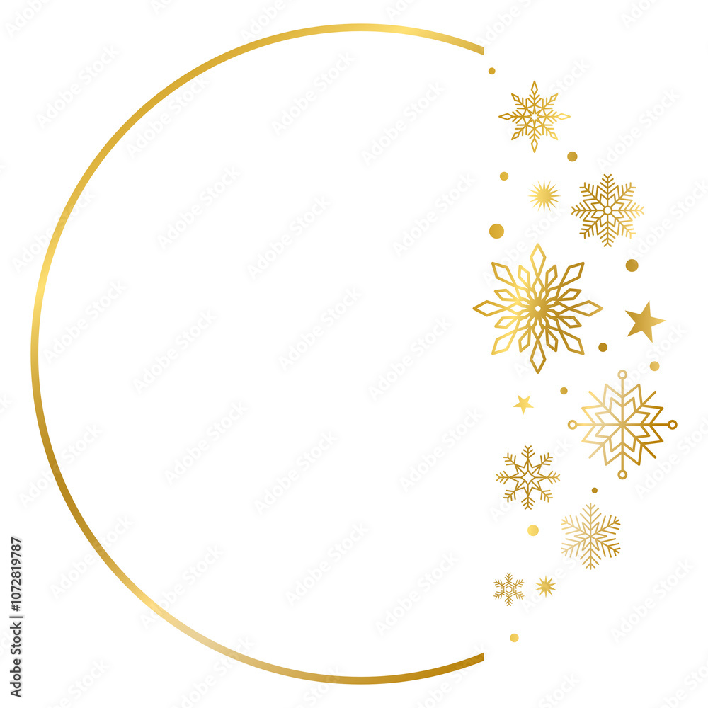 Snowflake gold frame, Decorative golden frames collection png transparent background Snowflake gold frame, Decorative golden frames collection png transparent background