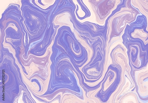 Draw the background in the same way as in Procreate, in a purple tone.