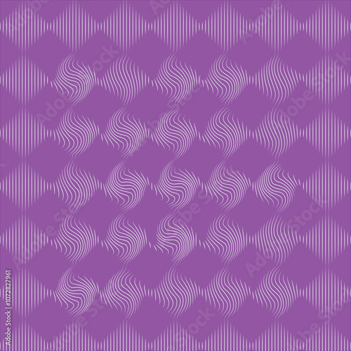 Bright two color abstract windvane pattern. irregular rhombus, vane shapes background.