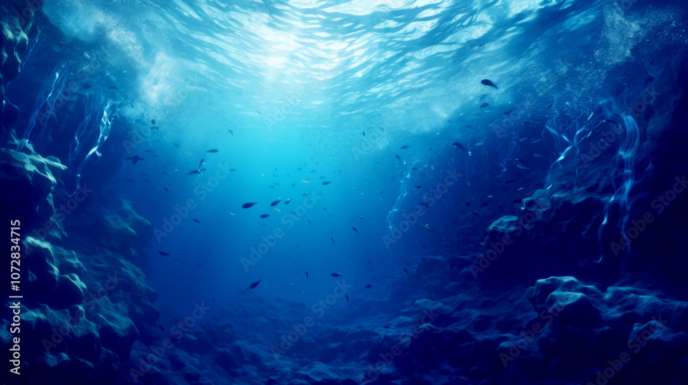 海の中 海の中