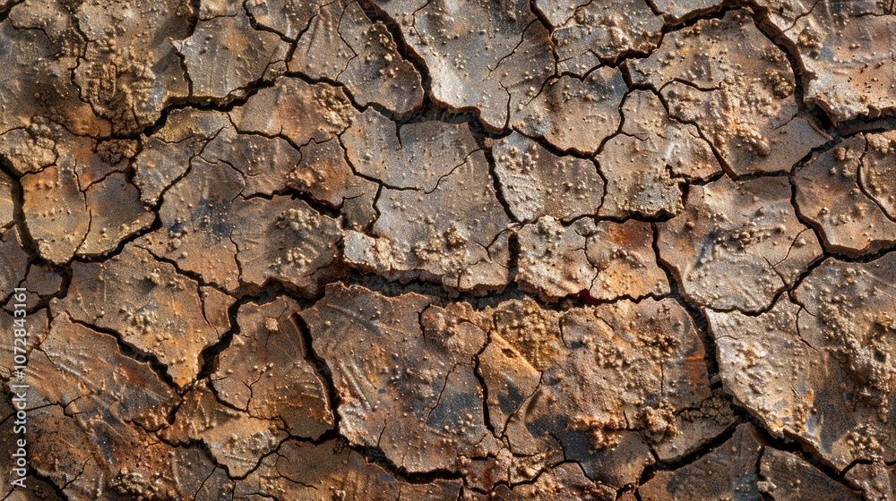 dry soil, texture, cracked, earthy tones, natural background, rough surface with irregular patterns showing signs of drought, emphasizing environmental changes and arid conditions dry soil, texture, cracked, earthy tones, natural background, rough surface with irregular patterns showing signs of drought, emphasizing environmental changes and arid conditions