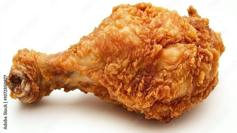 Crispy Golden Fried Chicken Leg Piece Crispy Golden Fried Chicken Leg Piece