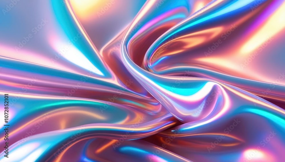Abstract iridescent background. Shimmering holographic foil texture. Perfect for design projects needing a luxurious, vibrant feel. Pastel rainbow colors Abstract iridescent background. Shimmering holographic foil texture. Perfect for design projects needing a luxurious, vibrant feel. Pastel rainbow colors