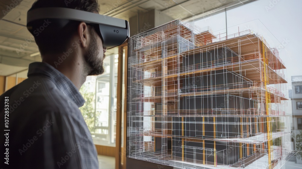 Architectural design collaboration facilitated by multi-user AR technology. Architectural design collaboration facilitated by multi-user AR technology.