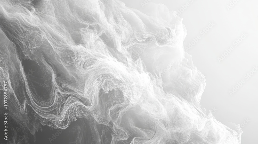 A soft, swirling cloud of misty grey and white, creating an ethereal abstract background with minimal contrast. A soft, swirling cloud of misty grey and white, creating an ethereal abstract background with minimal contrast.