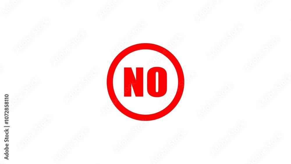 No sign icon, incorrect check mark symbol illustration. No sign icon, incorrect check mark symbol illustration.