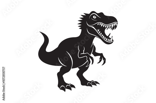 Dinosaurs  Silhouette vector illustration, Dinosaurs  Silhouette, Dinosaurs  Silhouette Bundle 