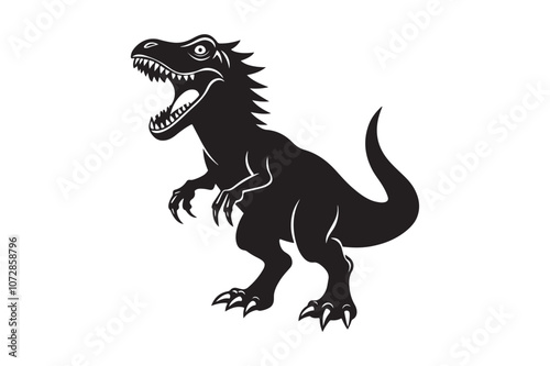 Dinosaurs  Silhouette vector illustration, Dinosaurs  Silhouette, Dinosaurs  Silhouette Bundle 