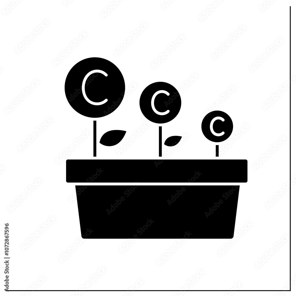 Crypto farm glyph icon. Massive bank of servers. Cryptocurrency mining. Digital money, finance system. Digital asset.Filled flat sign. Isolated silhouette vector illustration Crypto farm glyph icon. Massive bank of servers. Cryptocurrency mining. Digital money, finance system. Digital asset.Filled flat sign. Isolated silhouette vector illustration