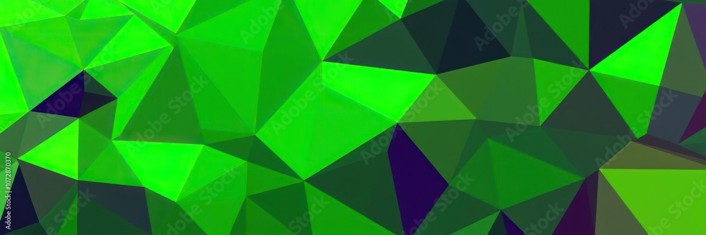 Geometric composition of vibrant green triangles creating an abstract and futuristic background, futuristic, geometric Geometric composition of vibrant green triangles creating an abstract and futuristic background, futuristic, geometric