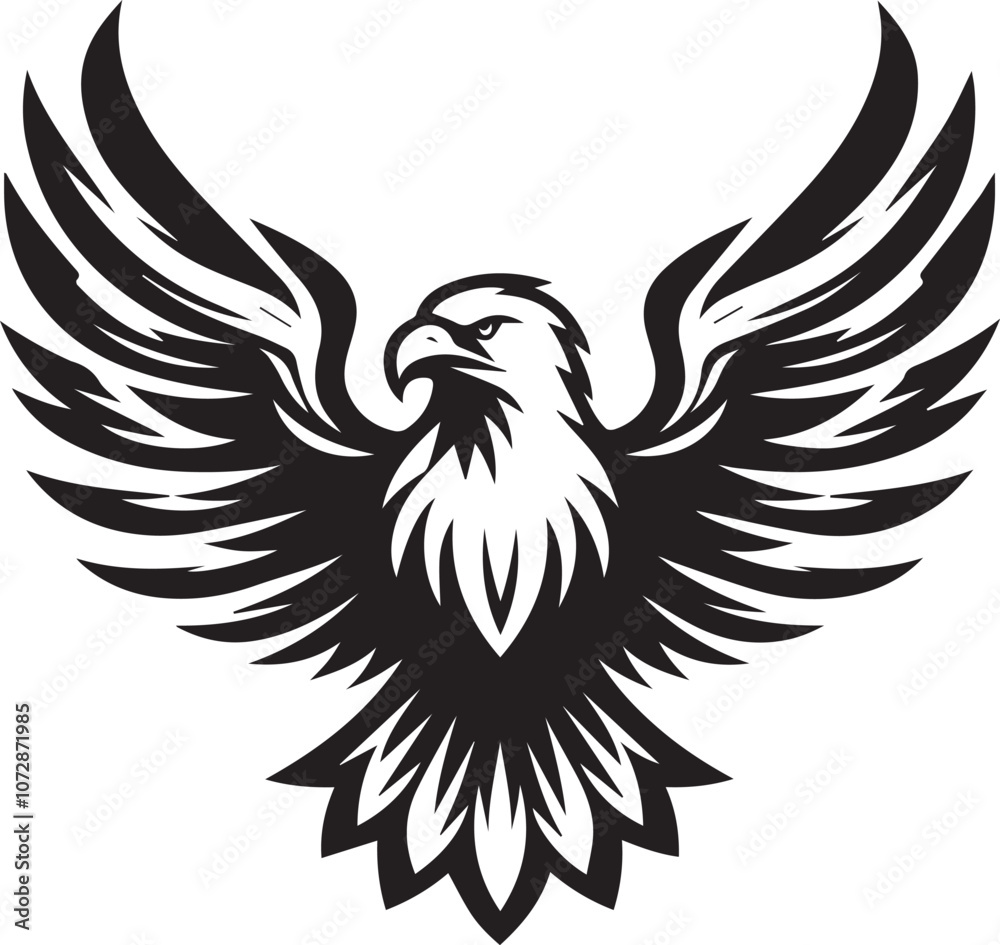 Fototapeta premium eagle logo vector