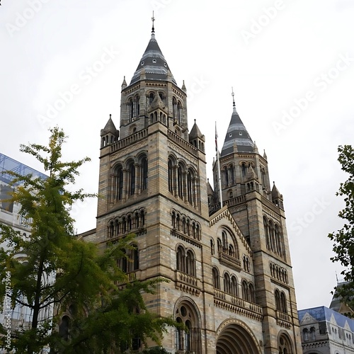 The atmosphere in London, surrounded by buildings, architecture, and beautiful public parks.