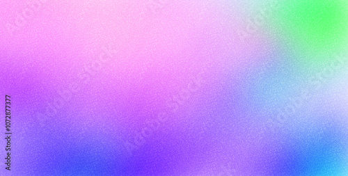 Unicorn holographic gradient background with noise texture