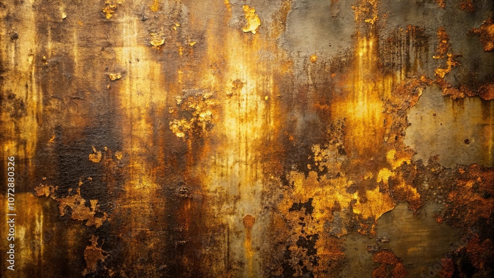 A Textured Abstract Canvas of Time and Erosion, Showcasing the Beauty of Patina on a Metal Surface A Textured Abstract Canvas of Time and Erosion, Showcasing the Beauty of Patina on a Metal Surface